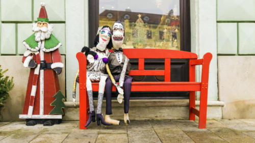 SLOVAKIA, BRATISLAVA-4 JANUARY. Christmas decoration of the Main