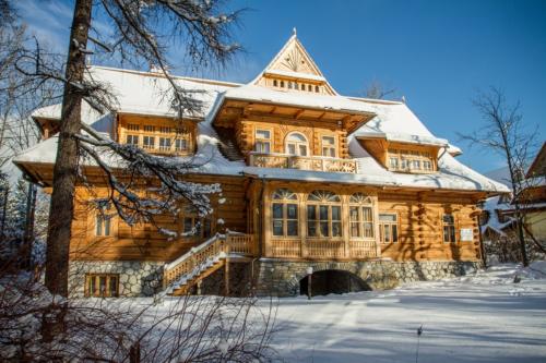 fot. adam brzoza, willa oksza, muzeum zakopane, dom drewniany
